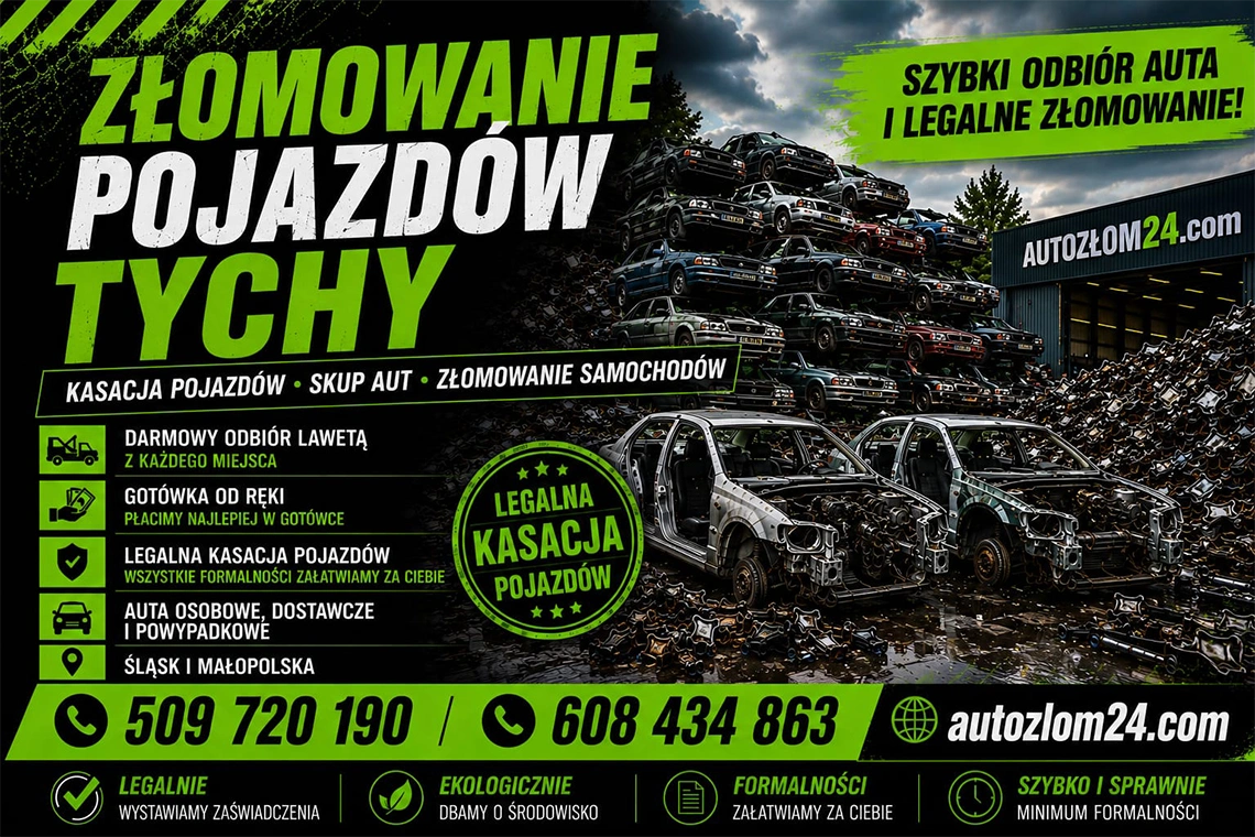 Przetwarzanie i recykling pojazdów po wycofaniu z użytkowania
